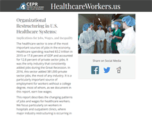 Tablet Screenshot of healthcareworkers.us